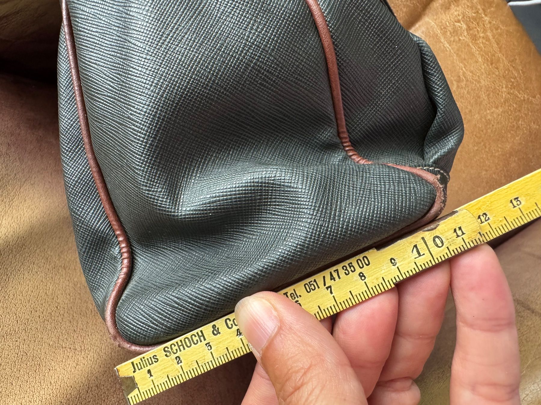 Borse: Vintage Ledertasche Zenith – Usato da Obfelden venduto da cesarina10 7