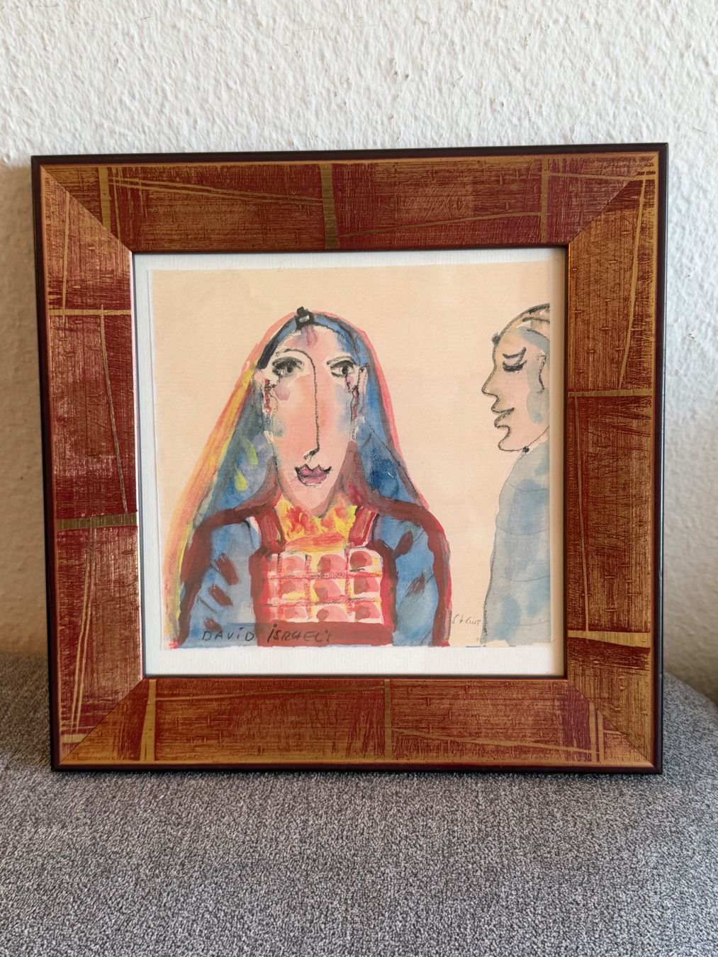 Gemälde: David Isreali Original Gemälde – Gebraucht aus Basel von PAUL_ART