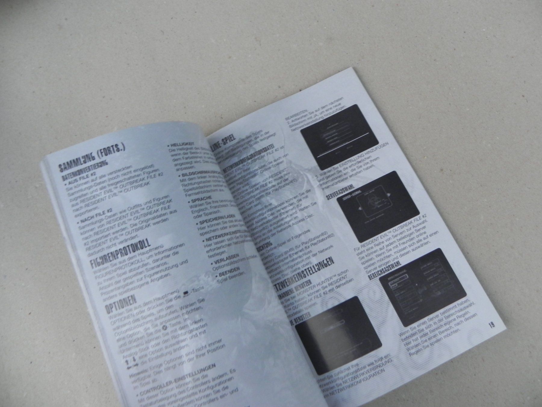 Sony Spiele: Sony PS2  Horror Spiel Game Resident Evil Outbreak Jg.  2004 – Gebraucht aus Siebnen von krimsie 7
