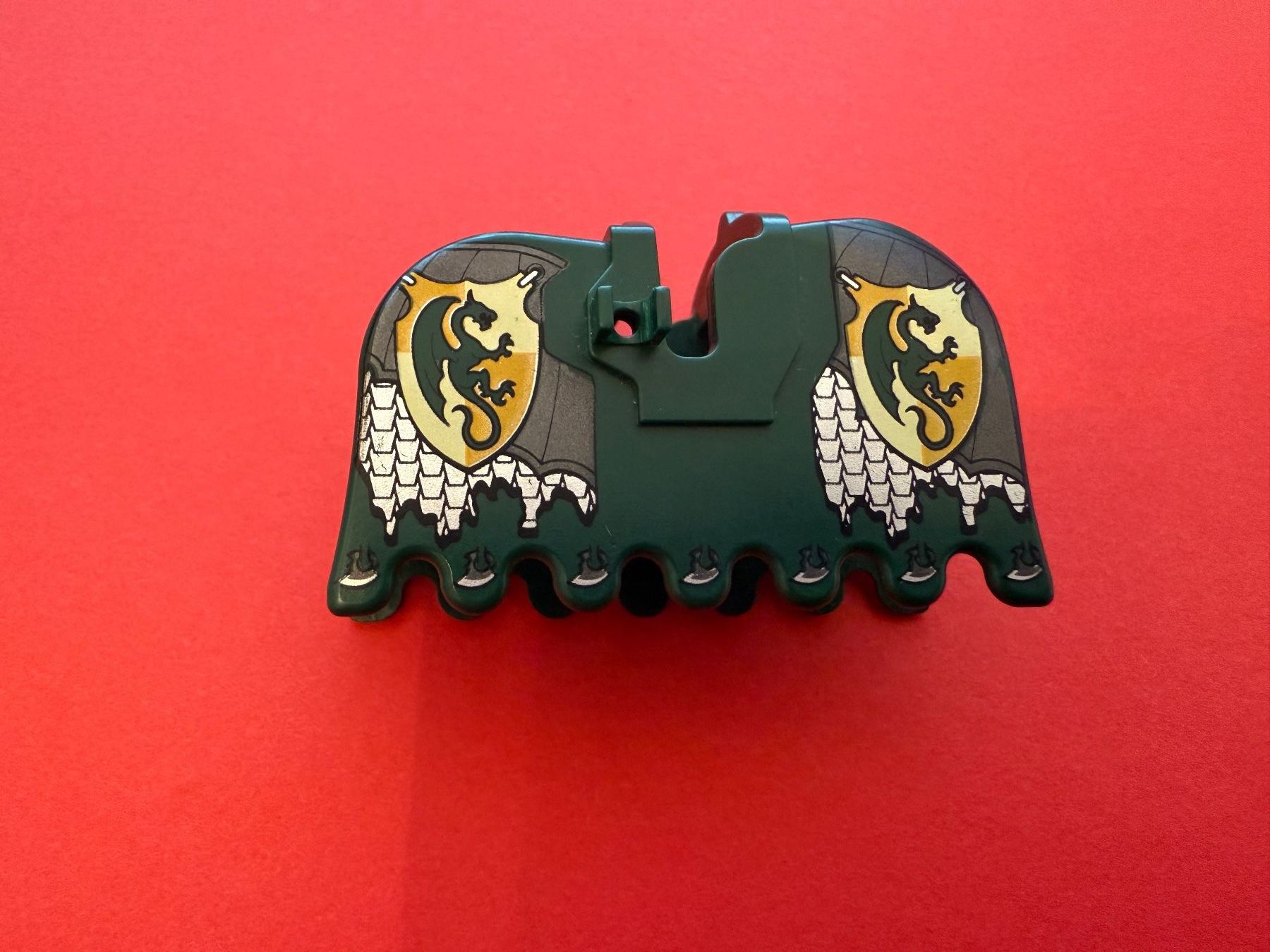 Lego Kit di costruzioni: Lego Kingdoms Pferdedecke/Rüstung – Usato da Wolfwil venduto da Inseider12