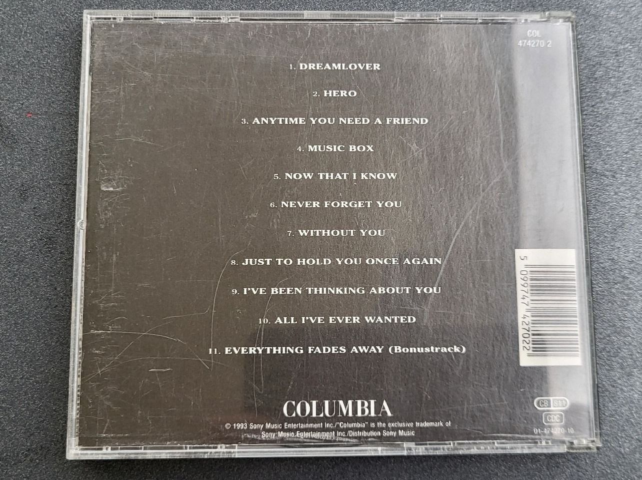 CD: Mariah Carey: Music Box (CD) – Usato da Sennhof venduto da patrikbi 1