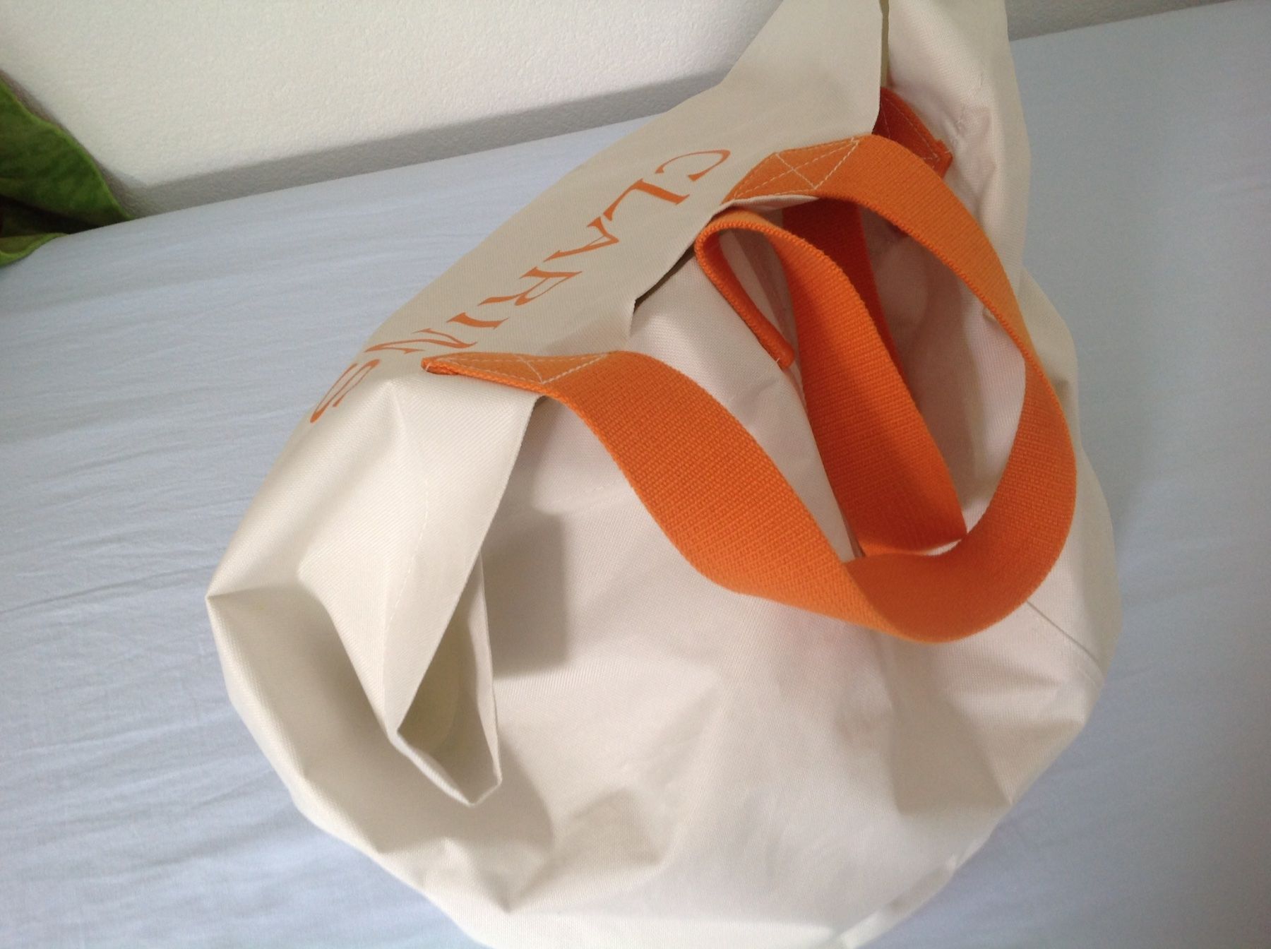 Borse da donna: Clarins - Sac de plage – Usato da Sion venduto da accroshoes 3