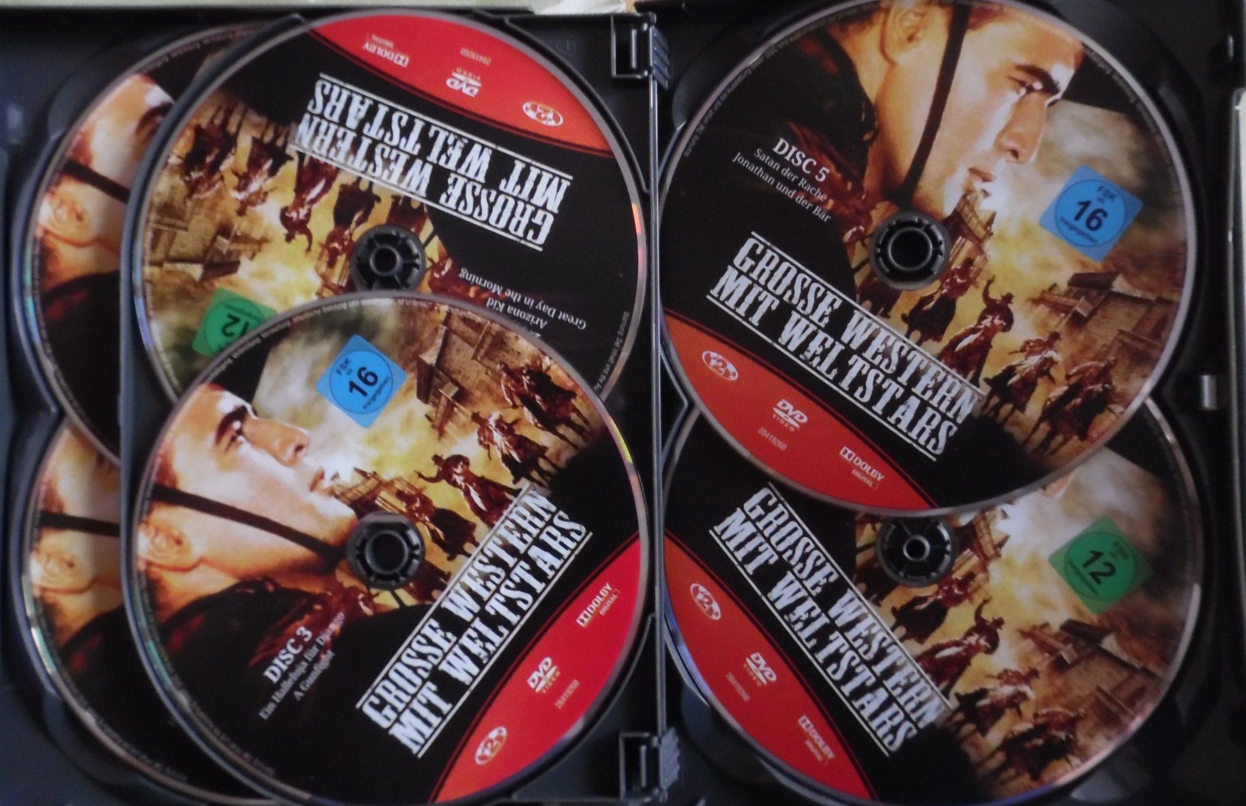 Tutti i DVDs: Grosse Western mit Weltstars – Usato da Bellinzona venduto da Luna093 2