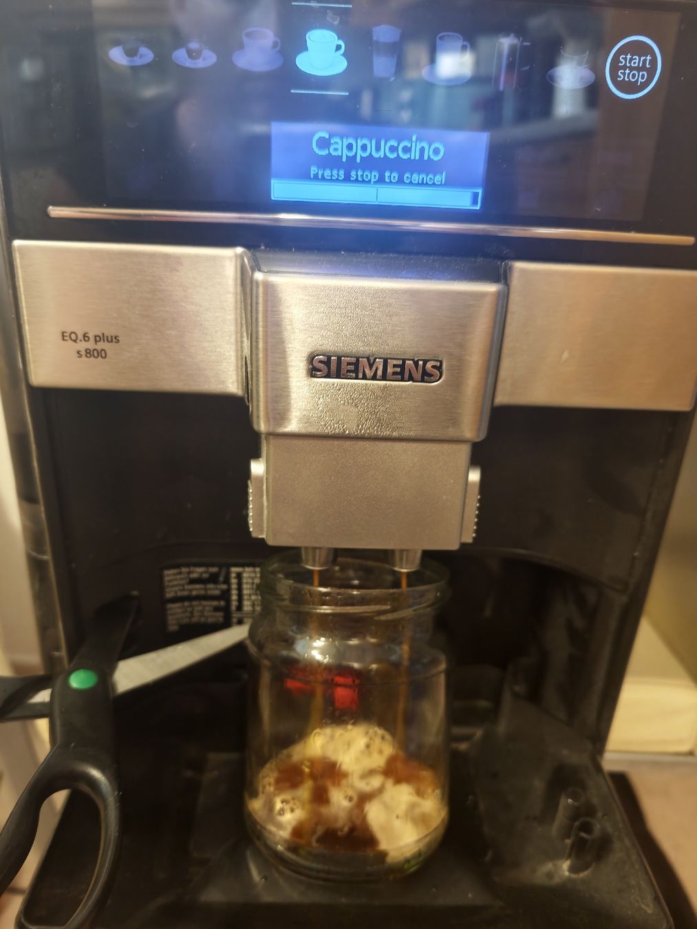 Siemens Kaffeemaschinen & Espressomaschinen: SIEMENS EQ6 PLUS S800 – Gebraucht aus Sarnen von Laut_musik 5