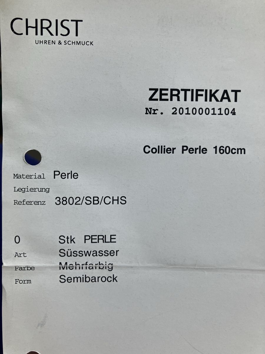 Catenine: Halskette aus Süsswasserperlen – Usato da Zürich venduto da Lilua78 2