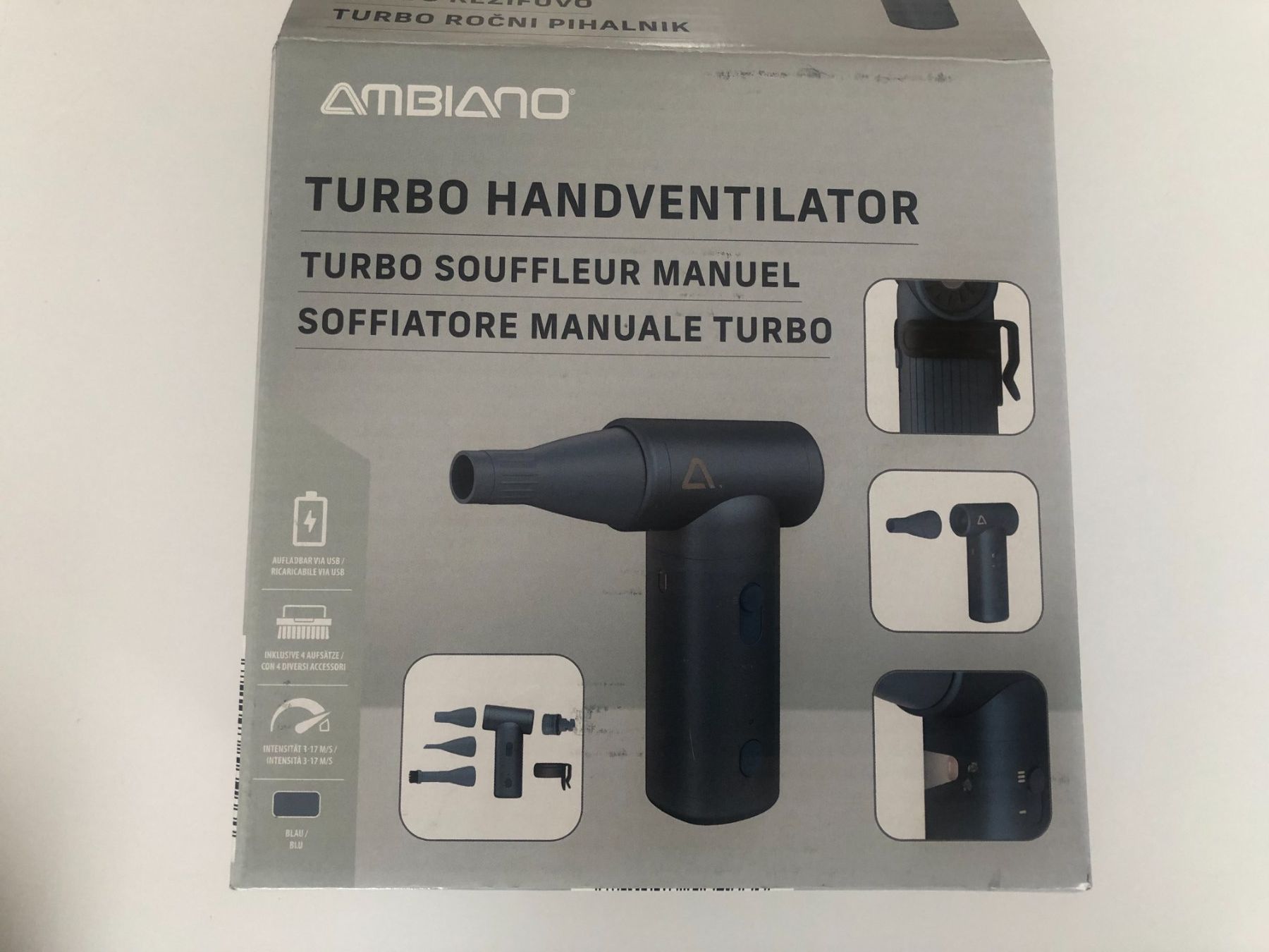Ventilateurs: Kleiner Handventilator – Neuf avec emballage d'origine à Bassersdorf par sammelfloh 5