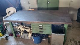 Lista Werkbank mit 3mm Stahlplatte