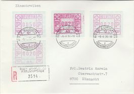 Seltener FDC von 1976 in bester Erhaltung
