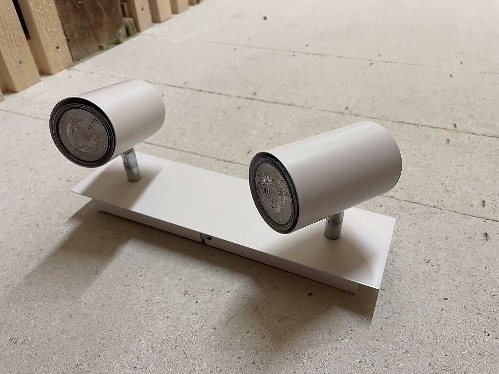 Lampadari & plafoniere: Deckenleuchten 2er 1er weiss Spot – Usato da St. Gallen venduto da tj5
