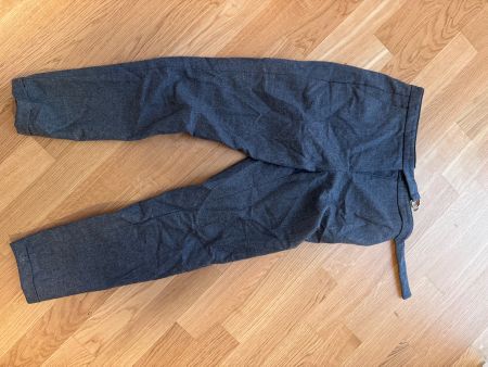 Massimo dutti grey wool trouser 32/34