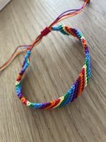 Regenbogen Freundschaftsarmband, Handmade!