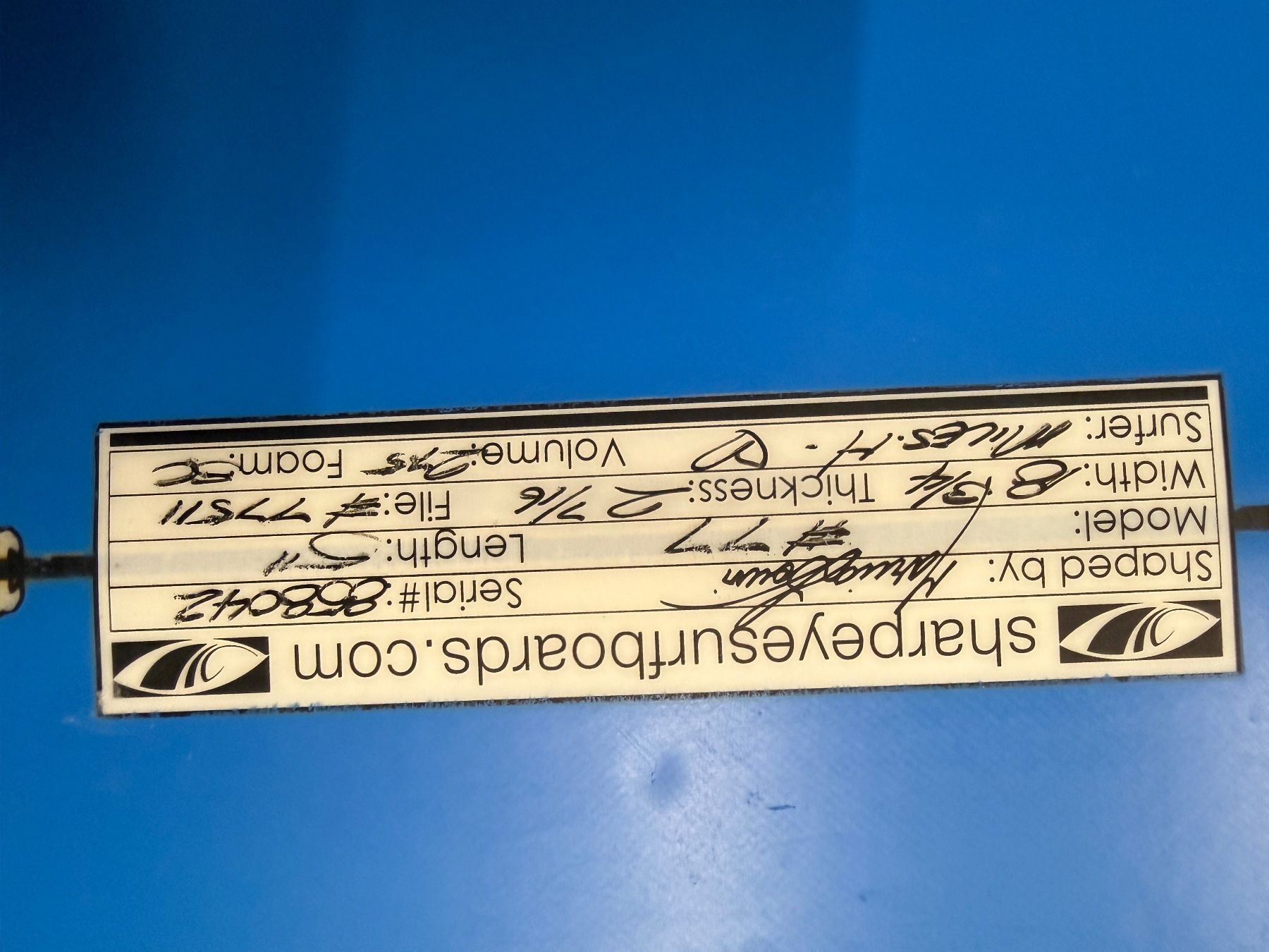 Planches de surf: Surfboard Sharpeye #77 5.11 – D'occasion à Laax GR par Lele-96 2