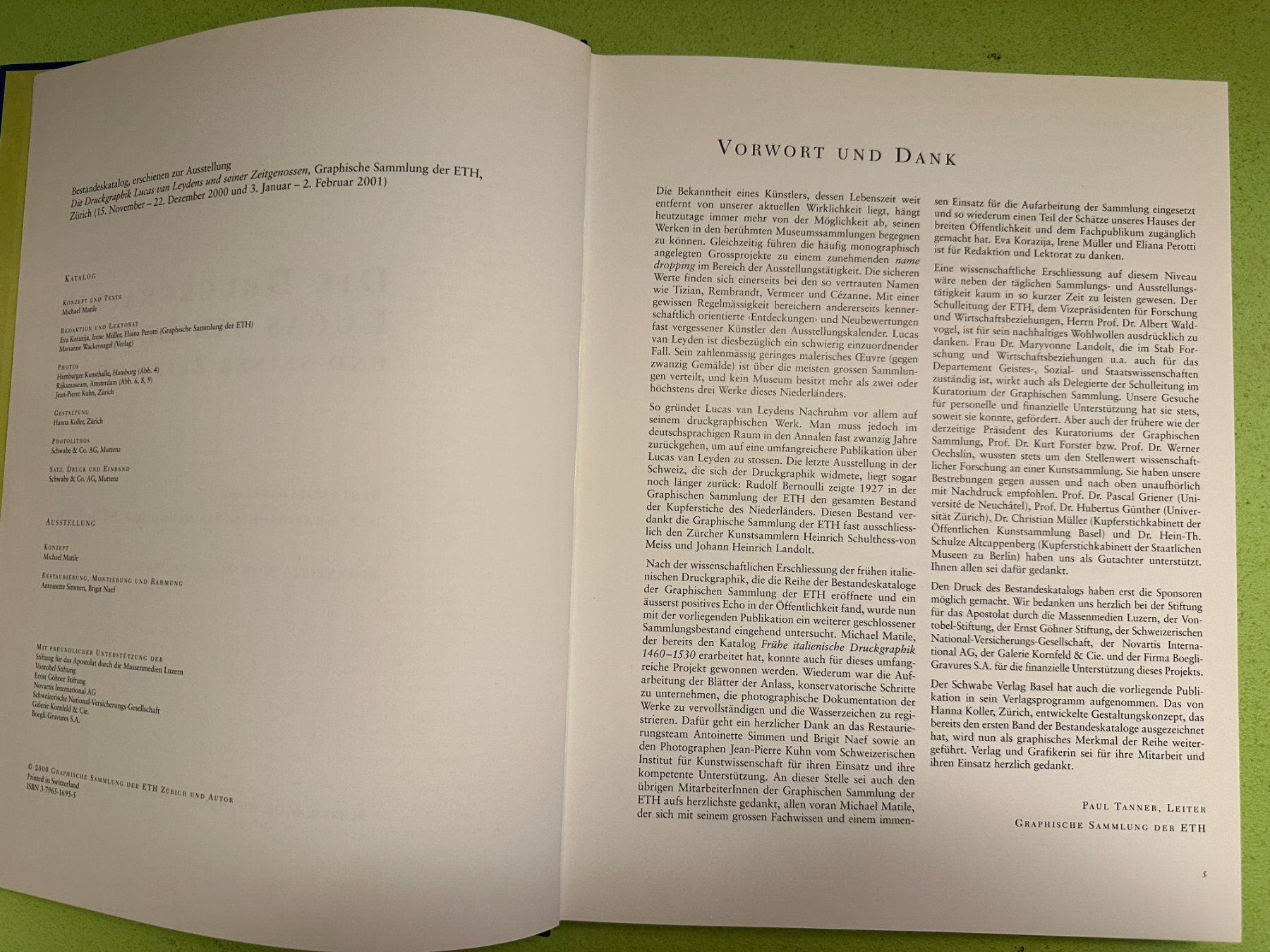 Bücher: Michael Matile: Die Druckgraphik Lucas van Leydens – Gebraucht aus Zürich von allp 2