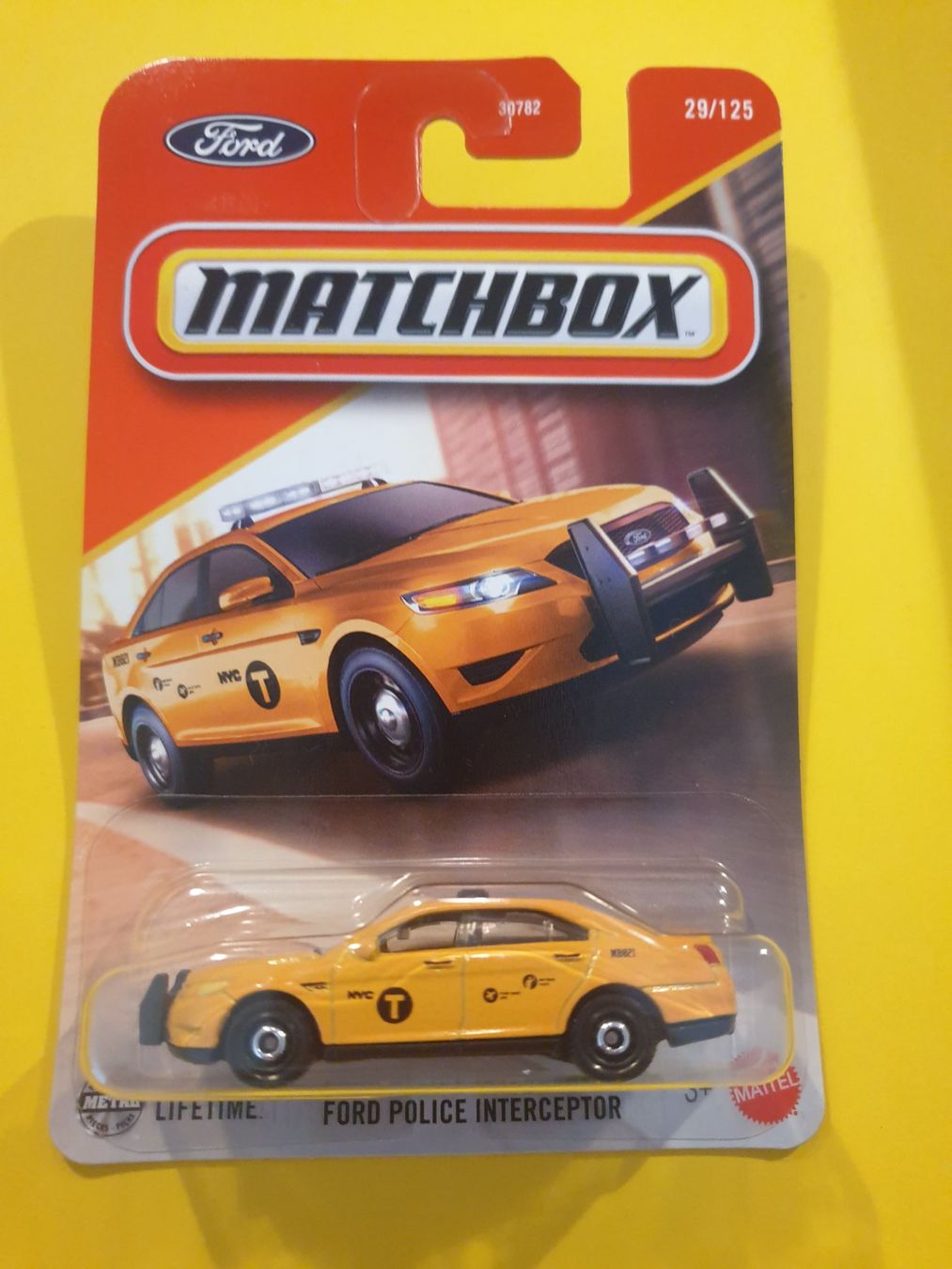Matchbox Modellautos: Matchbox FORD POLICE INTERCEPTOR – Neu und originalverpackt aus Oftringen von Rotor 2