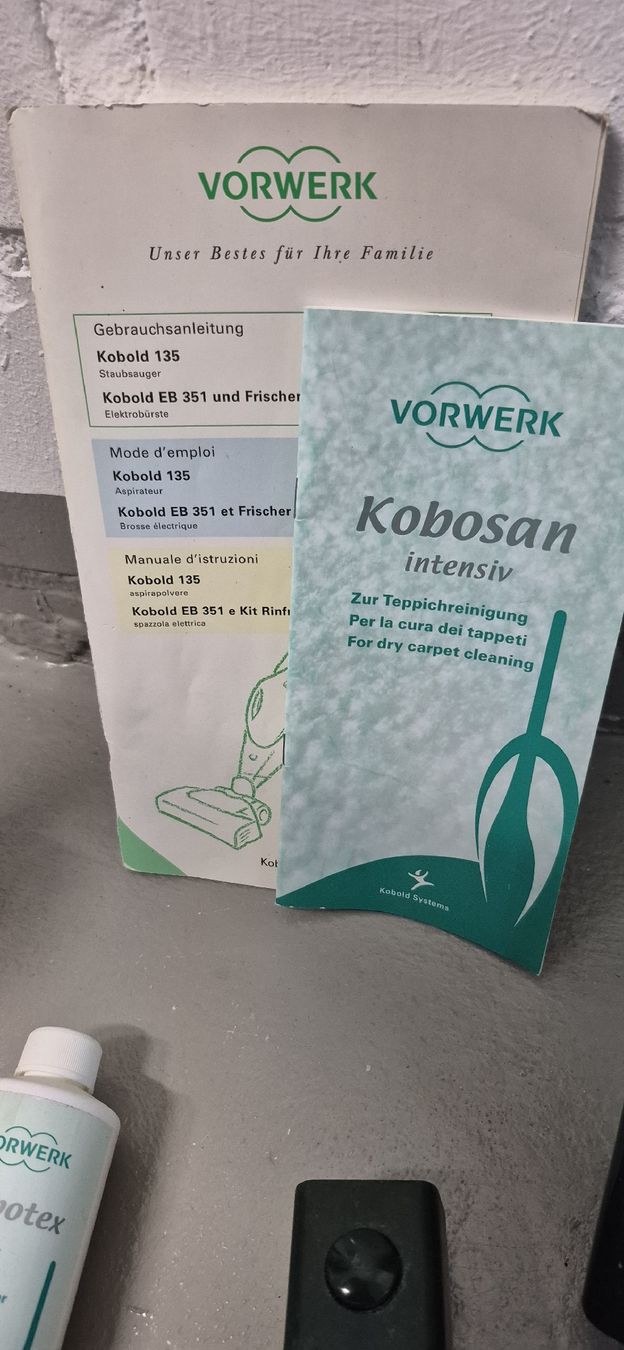 Vorwerk Staubsauger & Zubehör: Vorwerk Kobold EB 351 mit div. Zubehör – Gebraucht aus Wallbach von Uky566 5