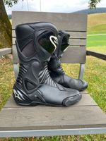 Alpinestars SMX-6 Motorradstiefel schwarz, Grösse 44