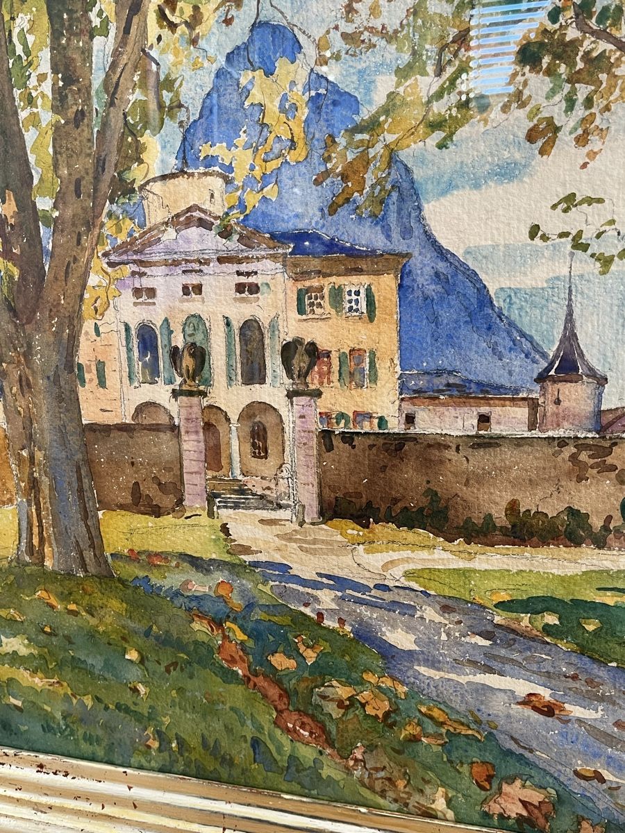 Tableaux: Aquarell von Adolf Tièche – D'occasion à Zürich par pat_vb56 5