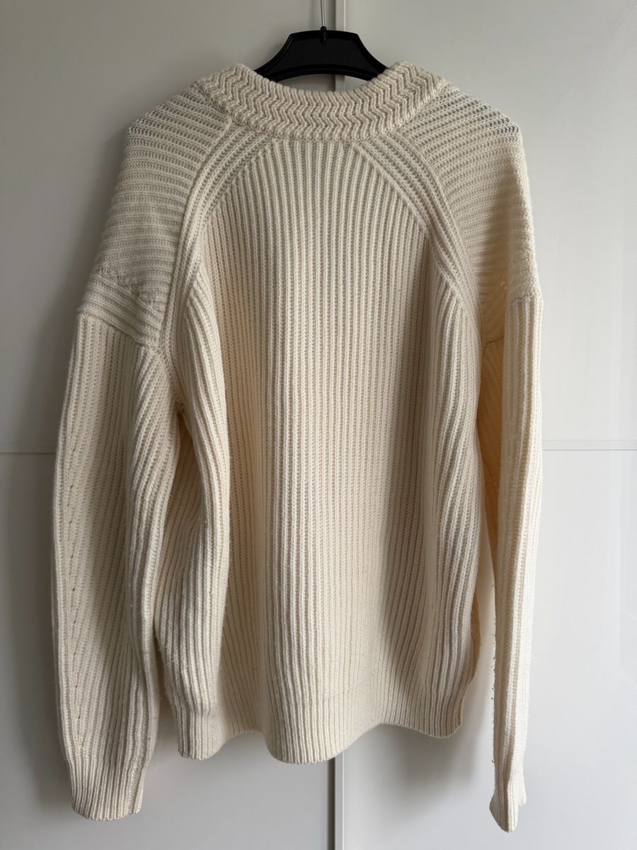 Maje Pullover & Sweatshirts: Maje Paris Oversize Strickpullover Ecru Gr. 1 – Neu (gemäss Beschreibung) aus Winterthur von marisole4 5