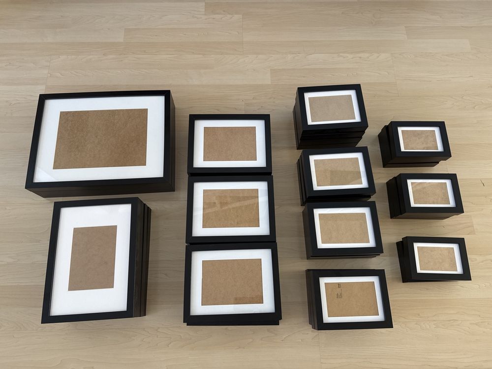 37 Black Ribba Ikea Photo Frames (Gebraucht) in Zürich für CHF 31 – nur ...