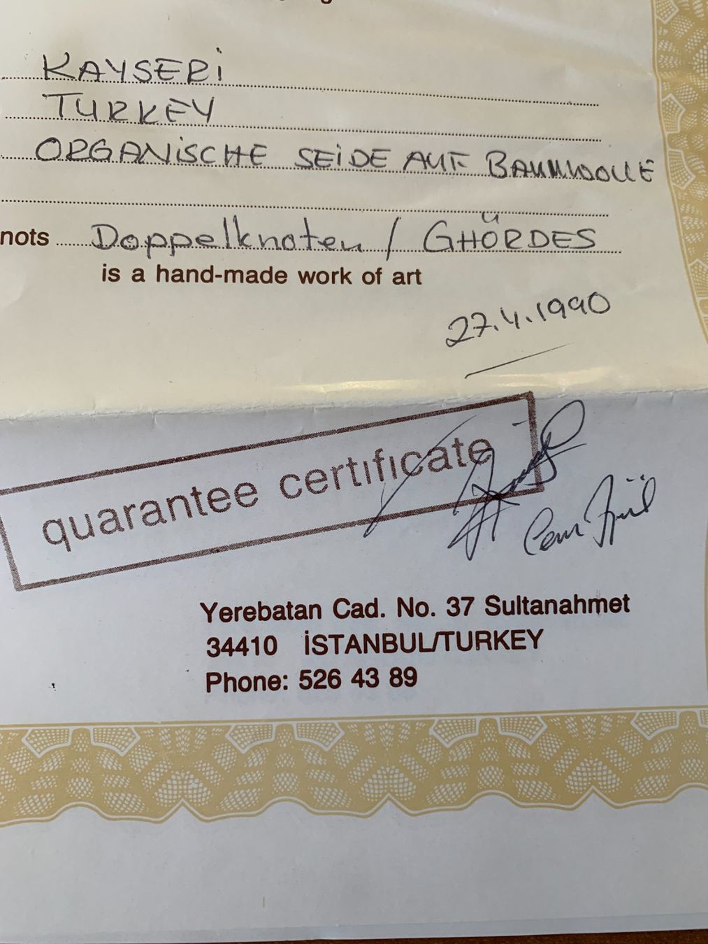 Tappeti: KAYSERI - Einzigartiger Orientteppich – Usato da strengelbach venduto da anjlein 7