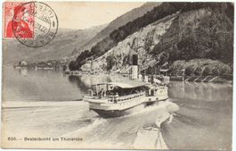BEATENBUCHT am Thunersee - Dampfschiff
