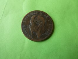 Italien 1863, 10 Centesimi