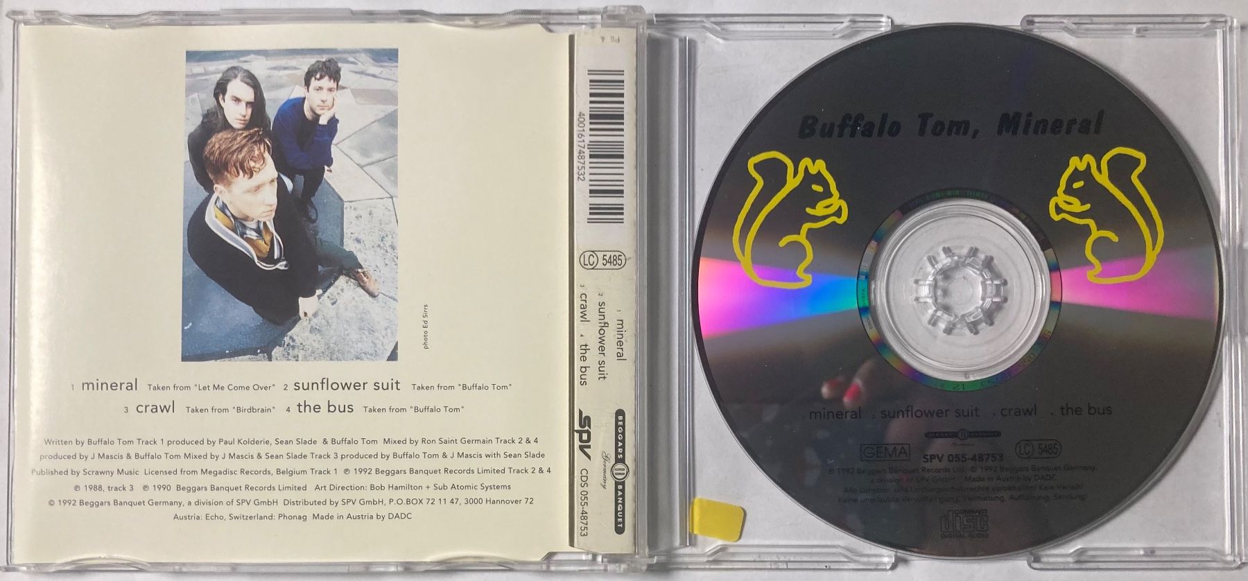 CD: BUFFALO TOM - MINERAL – Usato da Poliez-Pittet venduto da Newtown-Records 1