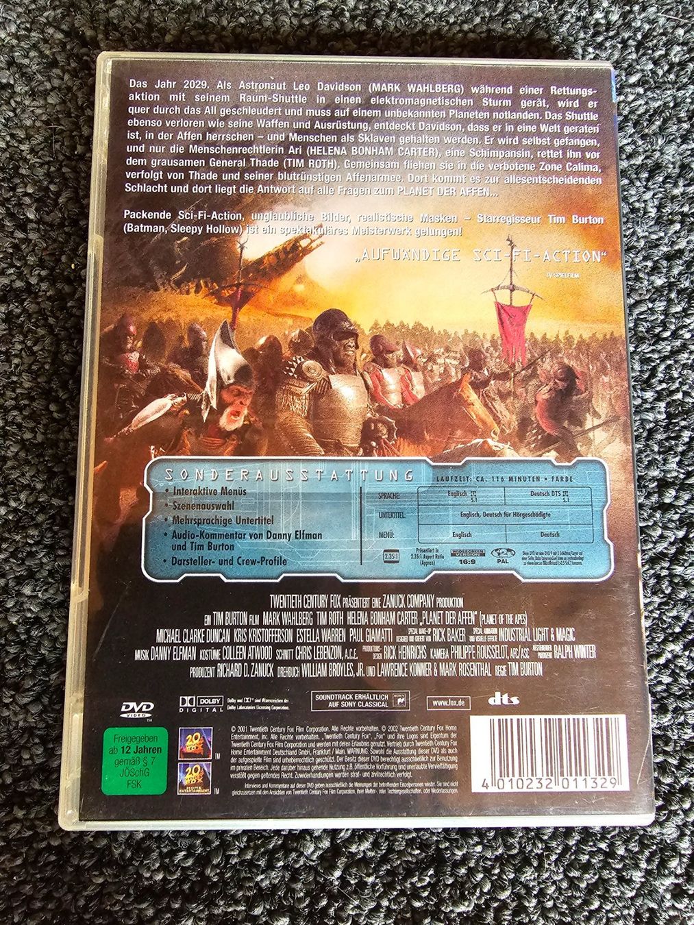 Tutti i DVDs: PLANET DER AFFEN(13708) – Usato da Ruswil venduto da M71 1