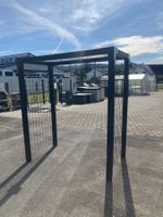 Pergola Metall schwarz Breite
