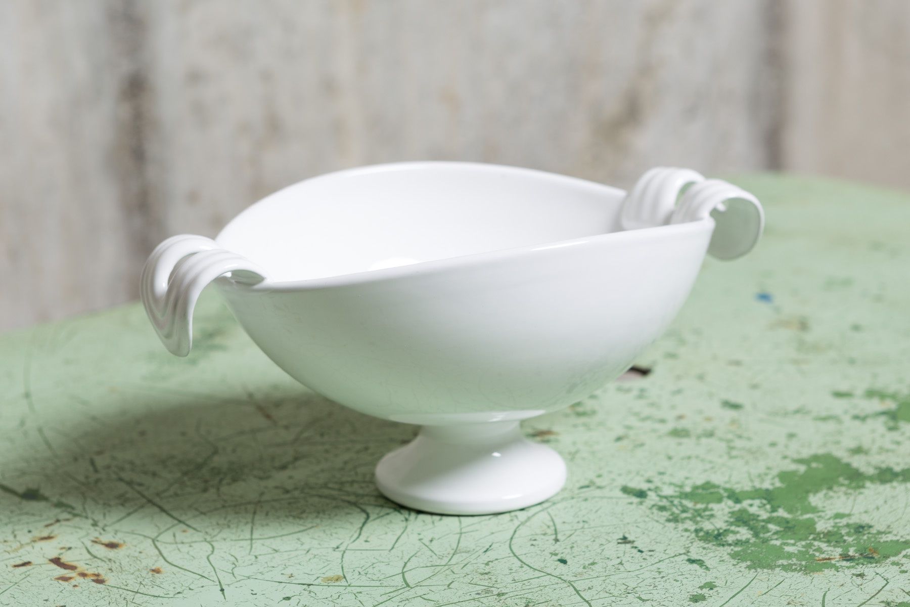 Linck Ciotole: Weisse Henkelschale von Margrit Linck – Usato da Bern venduto da sales_et