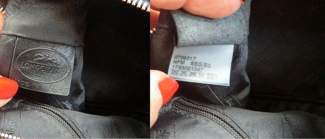 Longchamp Borse da donna: Sac à main LONGCHAMP en cuir noir – Usato da Zürich venduto da Libraco 4