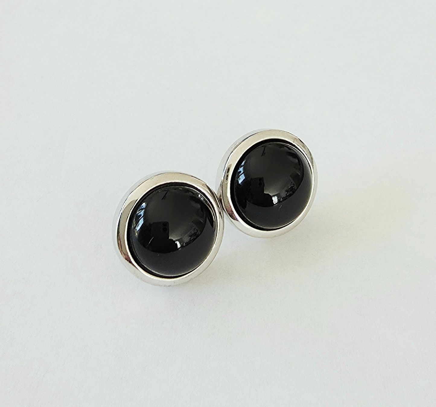 Orecchini pendenti & Orecchini a lobo: Silber 925 Ohrringe mit Cabochon Onyx - Neu – Nuovo e nell'imballaggio originale da Uetikon am See venduto da Coralreef 4