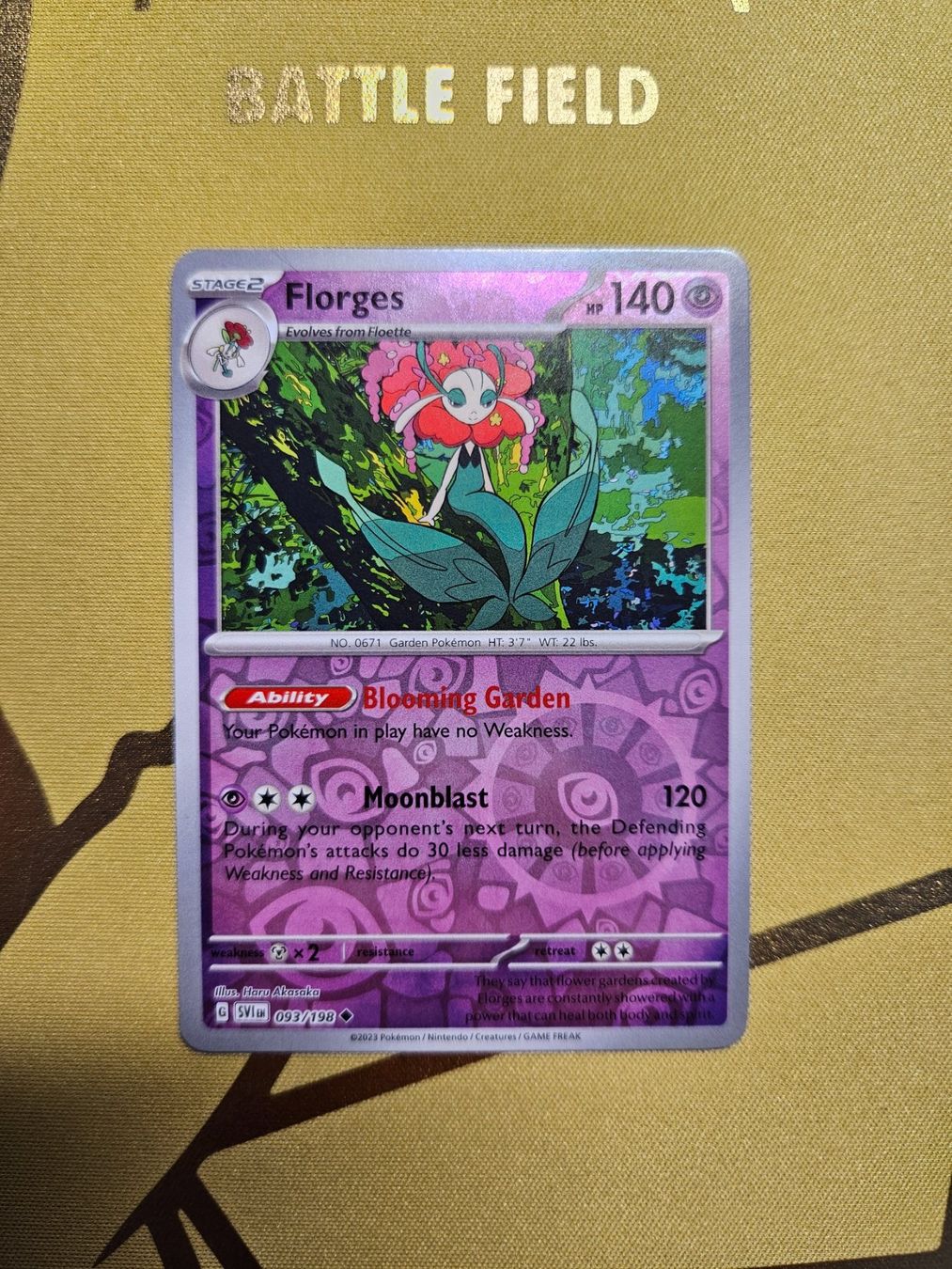Pokémon Carte collezionabili: Scarlet & Violet - Florges – Usato da Bellinzona venduto da Pokemarco