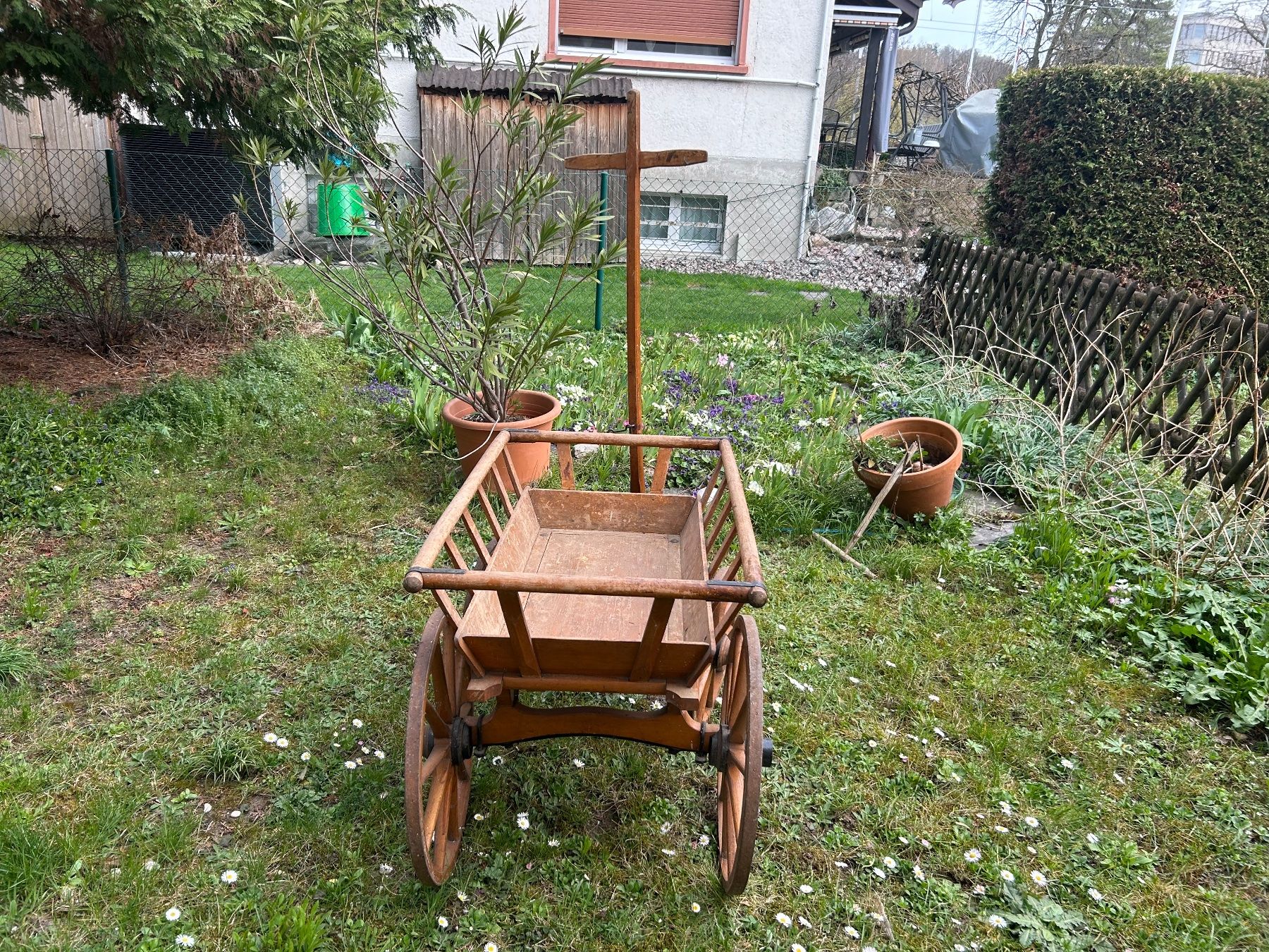 Holzartikel: Holzwagen Leiterwagen – Gebraucht aus Möhlin von siro12 2