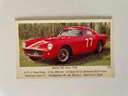 Eikon Sammelbild 213 / Ferrari GT