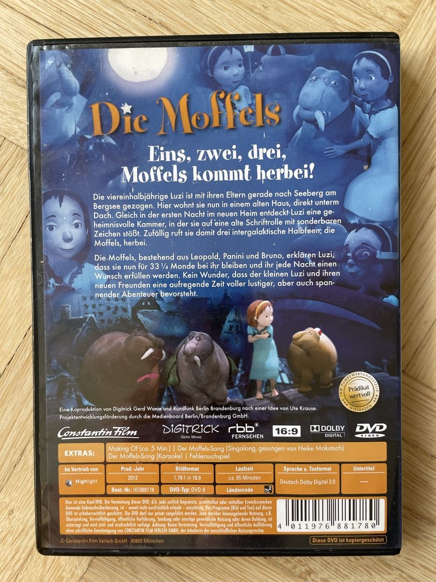 Alle DVDs: Die Moffels – Gebraucht aus Weinfelden von cathrine776 1