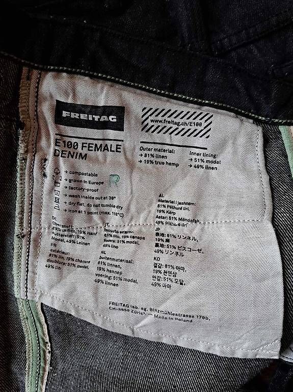Jeans: Jeans noir FREITAG W29 L32 – Nuovo e nell'imballaggio originale da La chaux-de-fonds venduto da shellshock 2