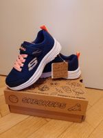 Skechers Gr.28, originalverpackt mit Etikett, Navy/Coral