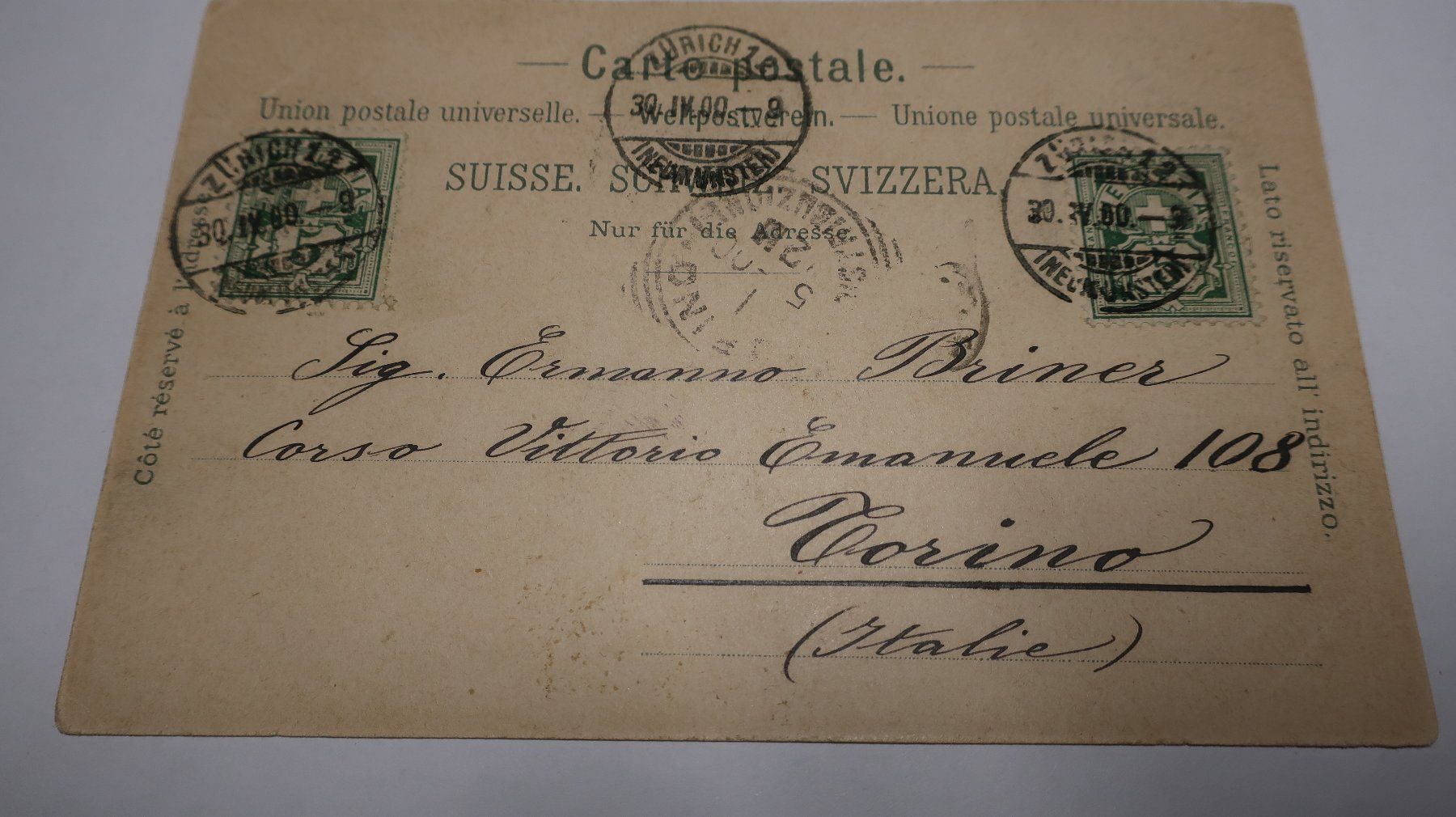 Cartoline postali: Gruss aus Einsiedeln 1900 – Usato da Cormoret venduto da Pascalll2001 4