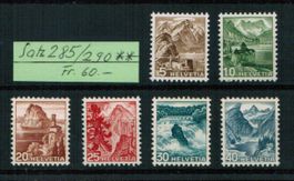 Satz 285-290 ** postfrisch