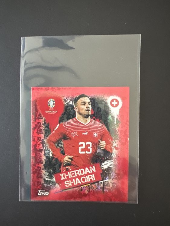 Topps Sticker EM 2024 Xherdan Shaqiri Topps Version (Neu (gemäss ...