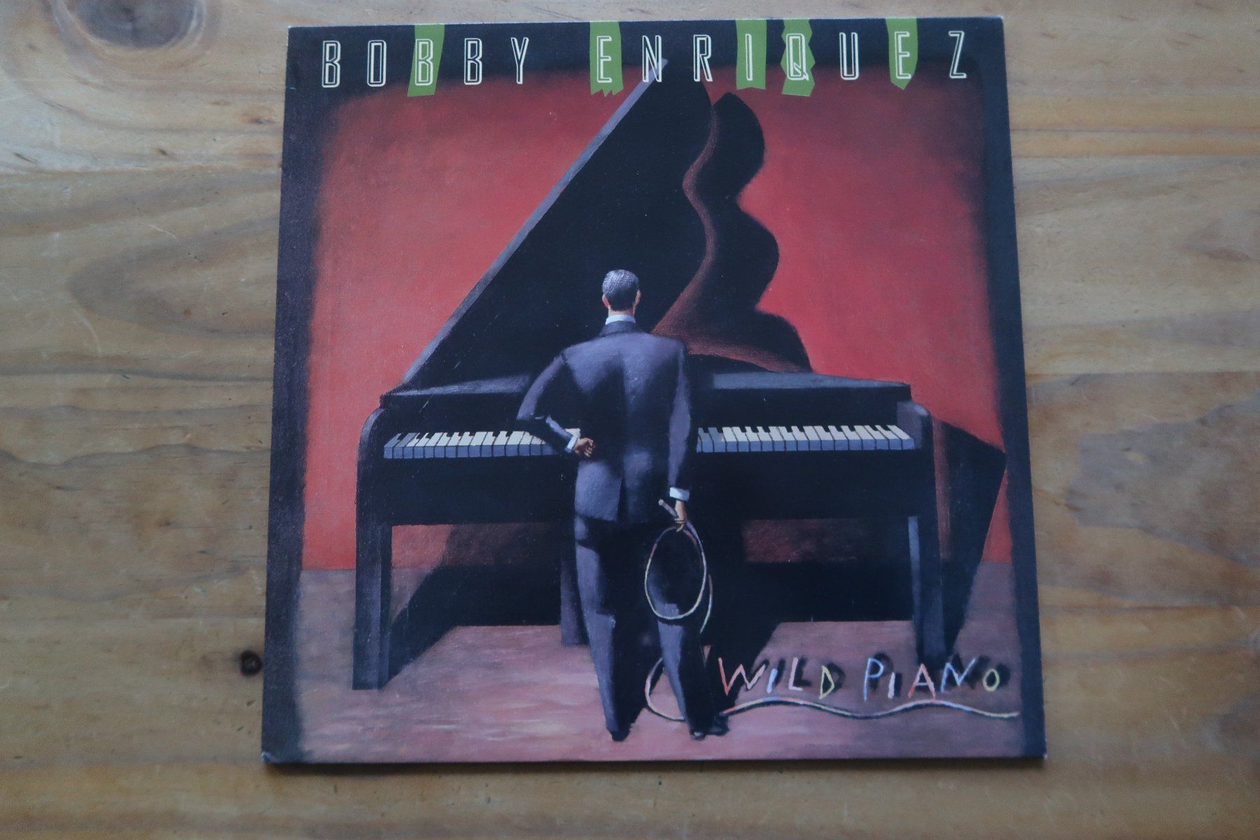 Schallplatten: BOBBY ENRIQUEZ - WILD PIANO - VINYL LP – Gebraucht aus Basel von Patiscat