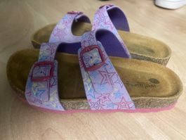 Wellness Pantoletten Gr. 35 Sterne Sommer Lilla, Top
