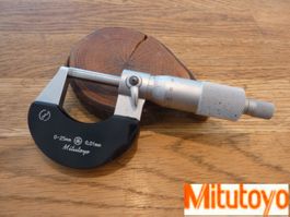 Mikrometer MITUTOYO 0mm - 25mm Gut in Funktion