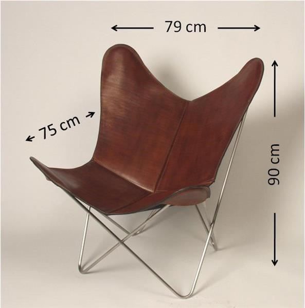 Poltrone: Leder Stuhl BKF Red – Nuovo e nell'imballaggio originale da Arbedo venduto da patagonialeatherrugs 3