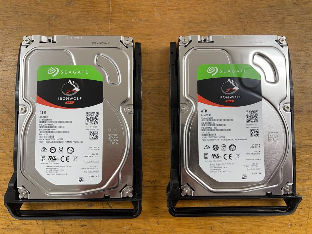 Synology Ds 218 Nas Mit 2 X 4tb Seagate Ironwolf Hdds Kaufen Auf Ricardo 7792