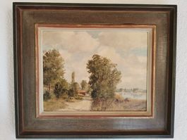 Rudolf Müller, Original Ölgemälde