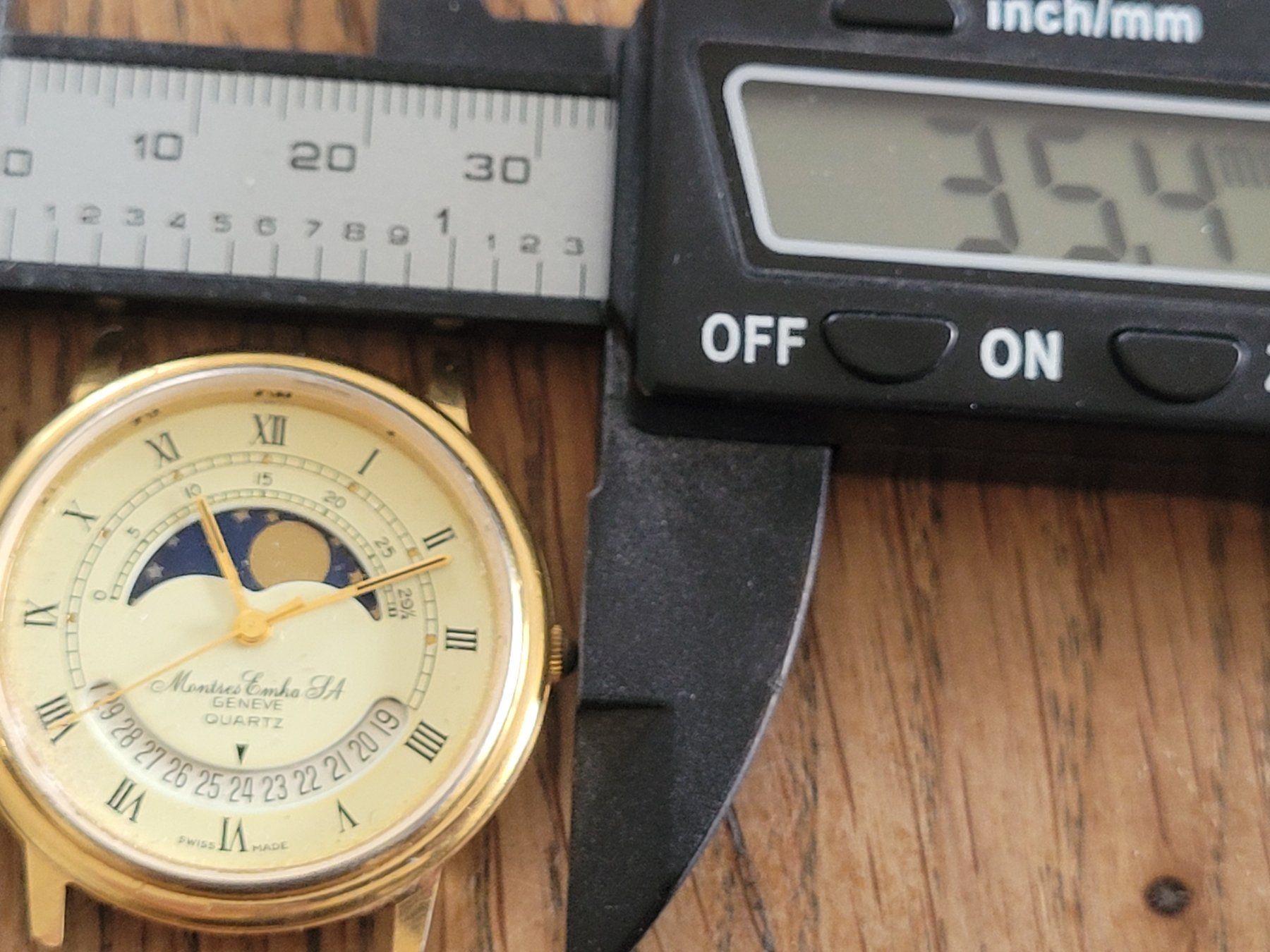 Uhren: Montres Emka SA, Mondphase – Defekt aus Kriens von KTP 2