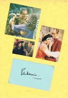 Rex Harrison 1908-90 Autogramm signiert Karte 7x10cm
