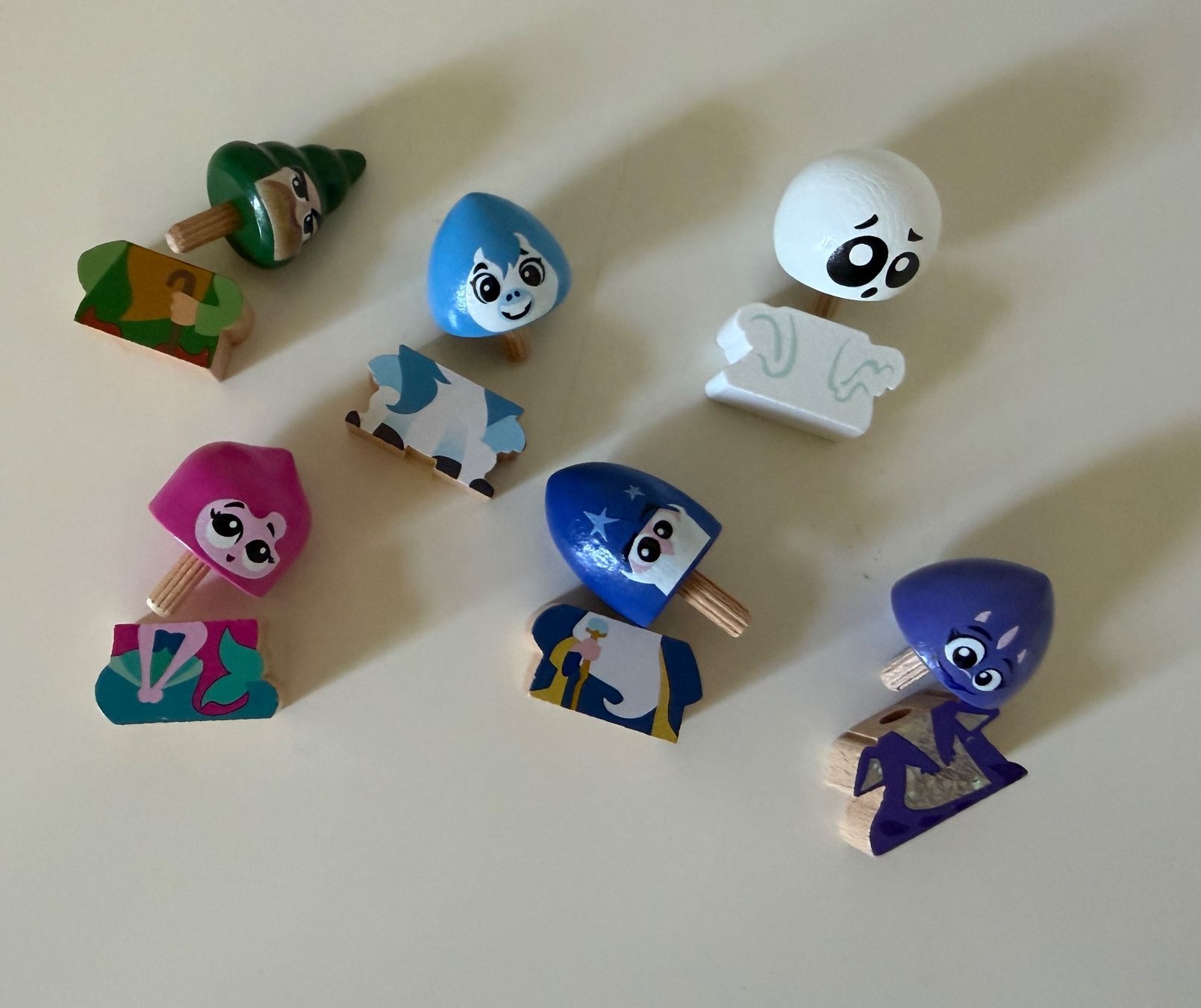 Migros Spielzeuge: Kreisel Figuren 22 Stück – Neu (gemäss Beschreibung) aus Aarau von Ahoffa 5